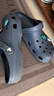 CORCS CROCS洞洞鞋夏季貝雅新款男女士涼拖鞋防滑洞洞鞋沙灘鞋 深藍 42 曬單實拍圖