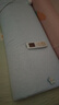 貝莉安雅泰國(guó)天然乳膠雙人枕頭頸椎枕成人乳膠枕夫妻情侶加長(zhǎng)枕 枕套*2【淺灰+淺藍(lán)】 120*40*9/7cm 曬單實(shí)拍圖