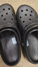 crocs卡駱馳貝雅云彩女士洞洞鞋|208186 黑色-001 37/38(240mm) 曬單實(shí)拍圖