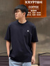 哈吉斯（HAZZYS）男裝 2025夏季PHIZ復古繡花寬松圓領(lǐng)T恤ASTZE0CBI33 曬單實(shí)拍圖
