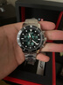 天梭（TISSOT）瑞表海星1000系列腕表潛水石英時(shí)尚商務(wù)男表送男士節(jié)日送禮 T120.417.11.091.01漸變綠鋼帶款 曬單實(shí)拍圖
