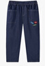 馬騎頓（MQD）男大童夏季新品學(xué)院風(fēng)潮酷休閑運(yùn)動(dòng)寬松牛仔褲防蚊褲 曬單實(shí)拍圖