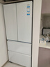 海爾（Haier）山茶花485升全空間保鮮594mm專業(yè)超薄零嵌法式多門電冰箱一級能效BCD-485WGHFD1BWLU1國家補(bǔ)貼20% 曬單實(shí)拍圖