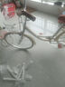 飛鴿（FLYING PIGEON）自行車(chē)成人通勤車(chē)自行車(chē)學(xué)生單車(chē)成人自行車(chē)通勤自行車(chē)女士自行車(chē) 標配奶油米|單速|(zhì)輻條輪+禮包 26寸適合160-185cm 曬單實(shí)拍圖