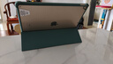 樂麗 2015/2017款iPad Pro12.9保護套帶筆槽適用于蘋果A1584平板A1652老款12.9英寸A1670休眠殼A1821 暗夜綠（亞克力透明硬底） 適用于2015/2017年老款Pr 曬單實拍圖