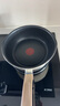 特福（Tefal）平底鍋煎蛋不粘鍋早餐煎鍋少油少煙燃?xì)庠铍姶艩t通用深煎鍋米色 曬單實(shí)拍圖