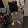 安德瑪（UNDERARMOUR）春夏HeatGear Armour男子訓(xùn)練運(yùn)動(dòng)緊身短褲1361596 黑色002 XL 曬單實(shí)拍圖