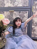 G.DUCK KIDS小黃鴨童裝愛莎公主裙2025新款冰雪奇緣兒童連衣裙小女孩生日禮服 連衣裙帶披風(fēng) 110 建議4~5歲（100-110cm） 曬單實(shí)拍圖
