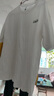 AEMAPE美國(guó)蘋果短袖t恤男夏季薄款純棉透氣男士圓領(lǐng)寬松休閑體恤上衣服 白色+深灰 XL 曬單實(shí)拍圖