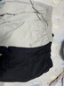 海瀾之家（HLA）休閑短褲男透氣親膚五分短褲男25夏季送男友送爸爸 山不在高-淺灰13 HKMCW2J006A M 170/80AM推薦121~134斤 曬單實(shí)拍圖