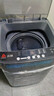 志高（CHIGO）全自動(dòng)洗衣機波輪宿舍迷你小型家用洗烘一體智能洗脫一體機 10KG玄武灰【全新上市+智能風(fēng)干+強動(dòng)力電機】 曬單實(shí)拍圖