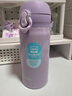 膳魔師（THERMOS）2024新款日本膳魔師保溫杯男女便攜不銹鋼超輕保冷水杯子JNL-S350 粉紫色JNL-S PKP350ml24新款 曬單實(shí)拍圖