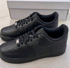 耐克（NIKE）官方男鞋 AIR FORCE 1'07 AF1黑色空軍一號經(jīng)典運動(dòng)低幫休閑板鞋 CW2288-001 43 曬單實(shí)拍圖