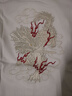 瀾巢軒刺繡麒麟夏季潮牌潮流中國風短袖T恤男寬松百搭半袖國潮體恤上衣 白色 【優(yōu)質(zhì)棉料】 XL 【建議145-170斤】 曬單實拍圖