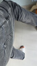 杰克·瓊斯（JACK&JONES）25年男裝夏季903直筒牛仔褲男黑灰色彈力涼感寬松潮流褲子品牌 A17灰牛仔 寬松直筒，卡碼拍小 33 180 W33/L32 曬單實(shí)拍圖