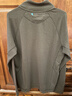 KLATTERMUSEN攀山鼠10055胡戈男款半拉鏈套頭帽衫-Huge Zip Sweater M's 962RavenBurnt Russet烏黑紅褐 M 曬單實(shí)拍圖