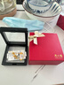 周六福小甜花黃金手鏈女足金999生日禮物A0710814 約2.38g 16+3cm 曬單實(shí)拍圖