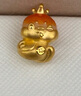 周大生腕美黃金轉運珠手鏈生肖蛇熒光琺瑯皇冠蛇七夕情人節(jié)禮物送女友 皇冠蛇轉運珠-【不配繩,介意慎拍】 0.90g 無繩 曬單實拍圖
