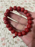 天官賜福高含量朱砂手串男女款龍頭本命年護身手鏈送生日禮物12mm 曬單實(shí)拍圖