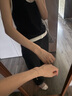 YIN隱「易」系列一絲金線18K金手鏈蛇骨鏈閃耀送女友閨蜜七夕禮物 一絲金線手鏈 曬單實拍圖