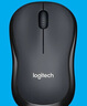 羅技（Logitech）M220 輕音鼠標 無線鼠標 辦公鼠標 對稱鼠標 帶無線微型接收器 灰黑色 曬單實拍圖