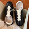 FOOT INDUSTRY 足下工業(yè) 「品牌經(jīng)典」芭蕾德訓(xùn)鞋無(wú)內(nèi)里系列男女同款舒適休閑 黑色 37 曬單實(shí)拍圖