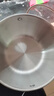 國風(fēng)韓式小湯鍋不銹鋼家用一人食鍋雙耳螺螄粉泡面鍋可電磁爐專(zhuān)用湯鍋 【加厚 0涂層】多用鍋 17cm 曬單實(shí)拍圖