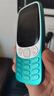 諾基亞（NOKIA）3210 4G 移動(dòng)聯(lián)通電信廣電全網(wǎng)通 2.4英寸雙卡雙待 直板按鍵學(xué)生功能機備用手機 藍色 曬單實(shí)拍圖