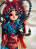 偉龍京劇人偶中國(guó)風(fēng)特色禮物送老外出國(guó)北京文創(chuàng)紀(jì)念品絹人娃娃桌擺件 穆桂英（禮盒+禮袋）國(guó)粹 京 曬單實(shí)拍圖