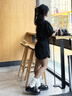 妮輕夾腳襪套夏季薄款女踩腳堆堆襪子搭夾趾涼靴人字拖芭蕾風長筒腿套 2雙裝（白色2） 均碼 曬單實拍圖