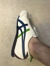 Onitsuka Tiger鬼塚虎MEXICO 66?復(fù)古舒適夏季男女休閑運動鞋 米白色/藍色 42 曬單實拍圖
