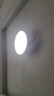 美的（Midea）風扇燈餐廳吊扇燈led臥室燈隱形扇葉遙控三防燈具熟睡風包安裝 曬單實拍圖