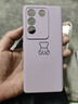 品托 vivos16手機殼s16pro液態(tài)硅膠保護套s16e男女全包防摔軟殼簡約小熊創(chuàng)意圓邊個性潮牌 S16/S16Pro【煙藍色-A3小熊】+手機膜 弧邊液態(tài) 曬單實拍圖