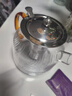 憶壺茶（YIHUTEA）泡茶壺茶水分離茶壺高硼硅玻璃茶壺功夫茶具家用燒水壺玻璃涼水壺 【1500ML】加厚耐高溫不銹鋼內膽 曬單實(shí)拍圖