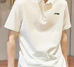 李寧速干polo衫男士透氣t恤夏季跑步運(yùn)動衣服冰絲短袖翻領(lǐng)半袖上衣 曬單實(shí)拍圖