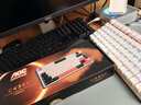 AOC GK300/GK320無(wú)線(xiàn)藍牙有線(xiàn)三模鍵盤(pán)鼠標套裝 多功能屏顯機械手感拼色電競游戲電腦辦公鍵盤(pán)RGB背光 GK300【白耀紅藍】77鍵丨單鍵盤(pán) 曬單實(shí)拍圖