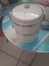 【帶飯必備】飯盒帶蓋上班族保溫密封飯盒不銹鋼大容量學(xué)生便當(dāng)盒 乳白色2層 曬單實拍圖