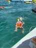 速比濤（Speedo）兒童泳衣電氣矩陣黑標(biāo)Hero5.0鯊魚皮競速連體泳衣女童 黑/藍(lán)13-14 曬單實(shí)拍圖