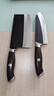 張小泉菜刀閑云大馬士革鋼切片刀多用刀菜刀家用廚房刀具切菜切片切絲 切片+多用組合 曬單實(shí)拍圖