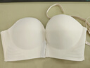 眺德高前扣無(wú)肩帶內衣女 聚攏小胸顯大隱形抹胸美背裹胸收副乳文胸罩 香檳色【配3條肩帶】 M 【34/75AB+70C】 曬單實(shí)拍圖
