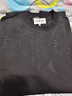 逐夢(mèng)顏（ZHUMENGYAN）短袖T恤男2025夏季潮牌新款體恤書法刺繡藝術(shù)感時(shí)尚休閑百搭上衣 黑色【高端刺繡好運(yùn)經(jīng)文】 常規(guī) L 曬單實(shí)拍圖