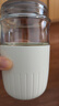西多米玻璃杯水杯女士茶水分離杯大容量便攜高顏值學(xué)生辦公耐高溫泡茶杯 曬單實(shí)拍圖
