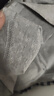 浪莎100%純棉質(zhì)秋衣男士單件上衣爸爸低領(lǐng)中老年保暖內(nèi)衣打底全棉毛衫 ·【淺灰上衣】·圓領(lǐng)100%純棉 XL (175) 曬單實拍圖