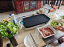 小熊（Bear）烤肉鍋電烤盤家用電燒烤爐電烤爐分體可拆多功能不沾無濃煙烤串機Y15C1配接油+蘸料盒【國家補貼】 曬單實拍圖