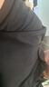 GXG男裝商場(chǎng)同款字母繡花polo衫男士24年夏 黑色 185/XXL 曬單實(shí)拍圖