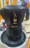 比樂(lè )蒂（Bialetti）摩卡壺 手沖意式咖啡壺意大利進(jìn)口黑金雙閥特濃戶(hù)外滴濾壺 【全新配色】黑金2杯份 100ml 曬單實(shí)拍圖