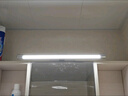 雷士照明（NVC）led鏡前燈衛(wèi)生間浴室化妝燈防水墻壁燈鏡柜燈免打孔砂黑12W暖白光 曬單實(shí)拍圖