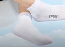 浪莎襪子男純棉夏季超薄網(wǎng)眼透氣運動(dòng)襪男士短襪全棉男襪吸汗棉襪6雙 曬單實(shí)拍圖