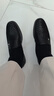 沙馳（SATCHI）男鞋新品夏季涼鞋男士商務休閑鞋頭層牛皮舒適透氣沖孔鏤空涼皮鞋 黑色 43 曬單實拍圖