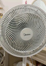 美的（Midea）電風(fēng)扇家用7葉落地扇搖頭電風(fēng)扇循臥室宿舍輕音風(fēng)扇臺式桌面小型風(fēng)扇臺地兩用升級款 白色丨7葉臺地兩用 曬單實拍圖